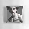 Timothée Chalamet Pillow with Artistic Illustrations and Quotes
