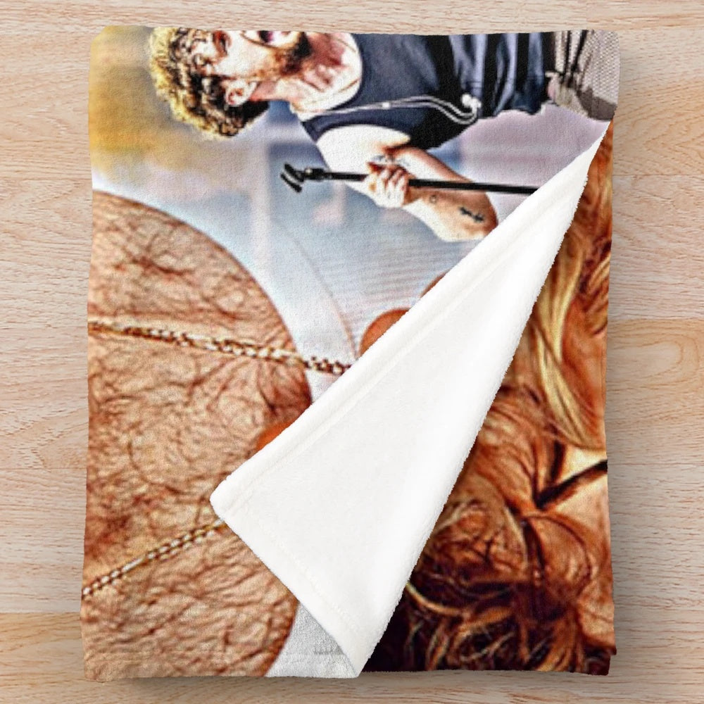 Plush Tom Grennan Inspired Blanket