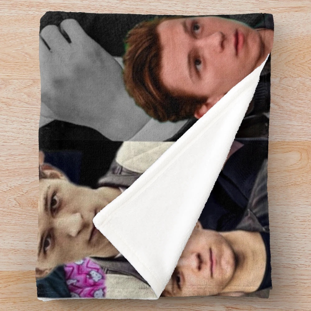 Tom Holland Collage Plush Blanket