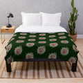 Troll 2 plush blanket with iconic movie characters