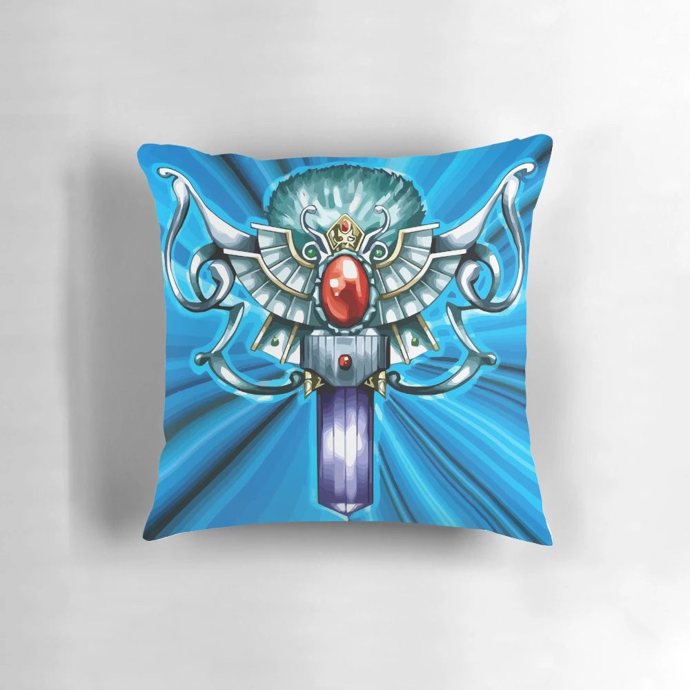 Yu-Gi-Oh! Monster Reborn Pillow featuring Blue Eyes White Dragon