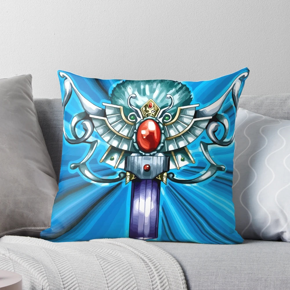 Yu-Gi-Oh! Monster Reborn Pillow featuring Blue Eyes White Dragon