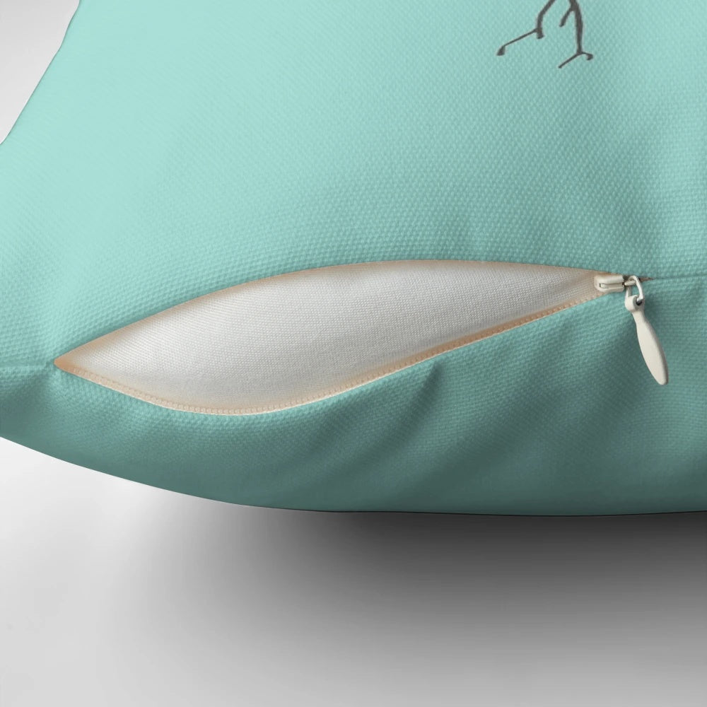 A plush pillow featuring a design of interconnected neurons, representing the potential of the human brain.