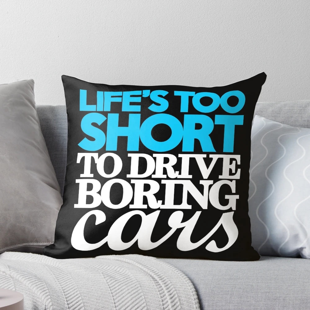 Premium custom car pillow for car enthusiasts
