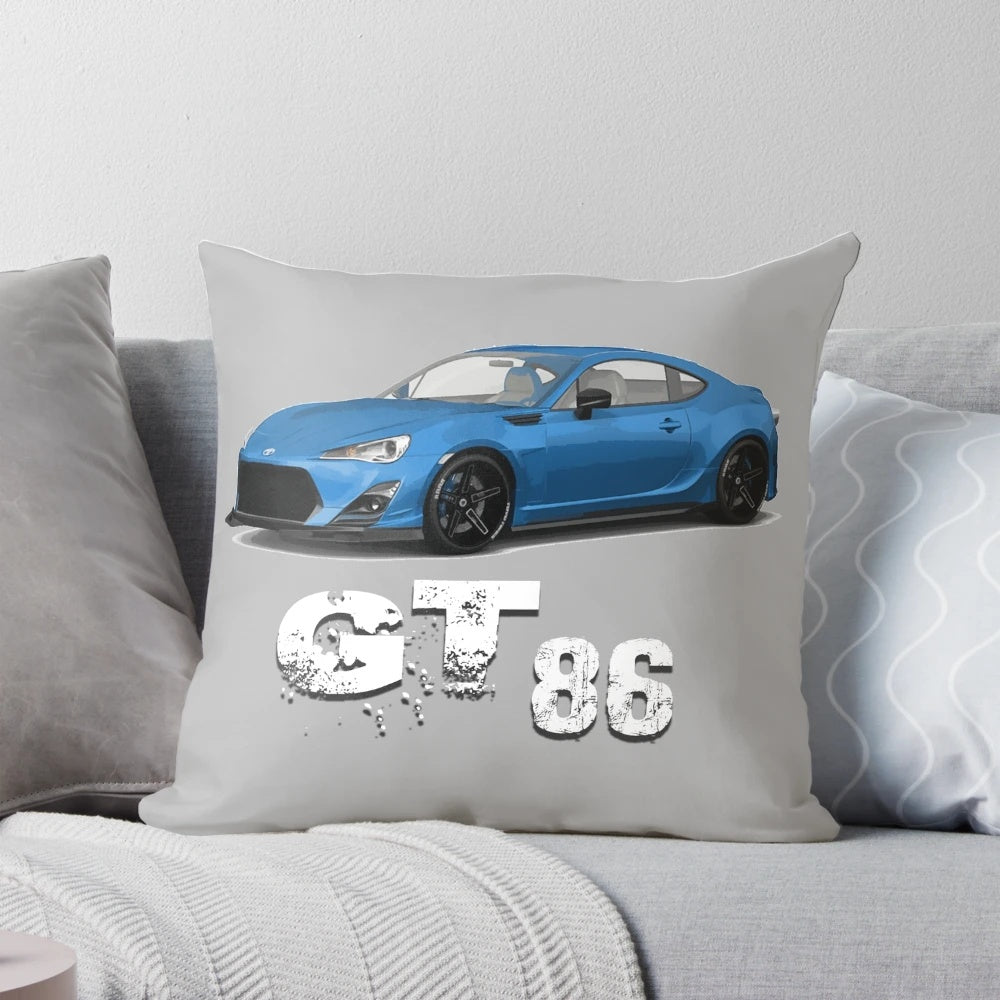 Plush Toyota GT86 Pillow for Car Enthusiasts
