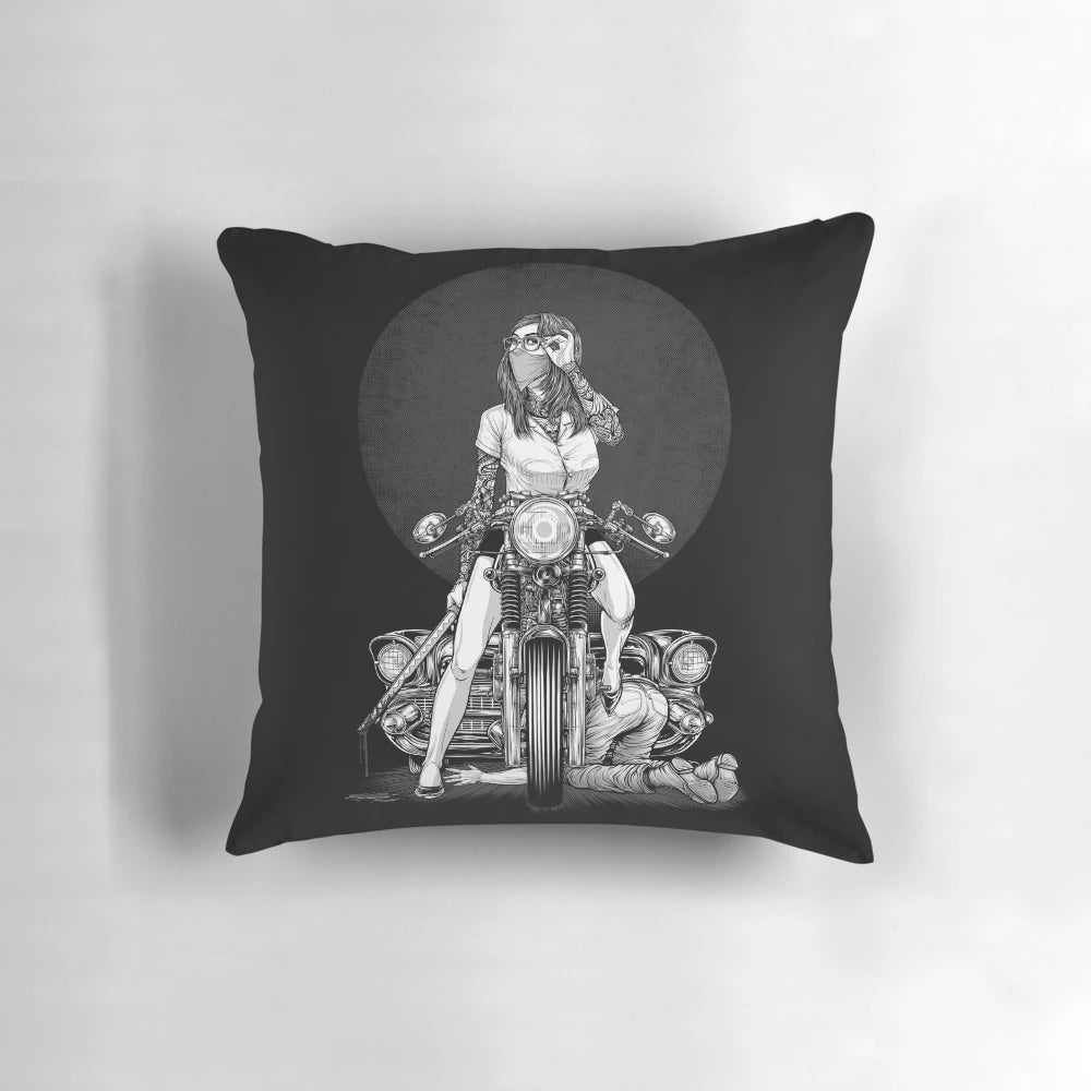 Just Revenge Pillow - A Visually Stunning Manga-Inspired Decorative Pillow