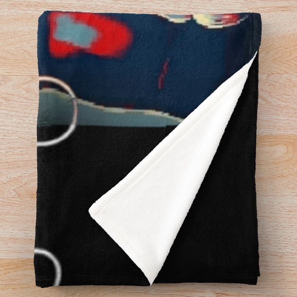 An image of an Anthony Joshua inspired plush blanket