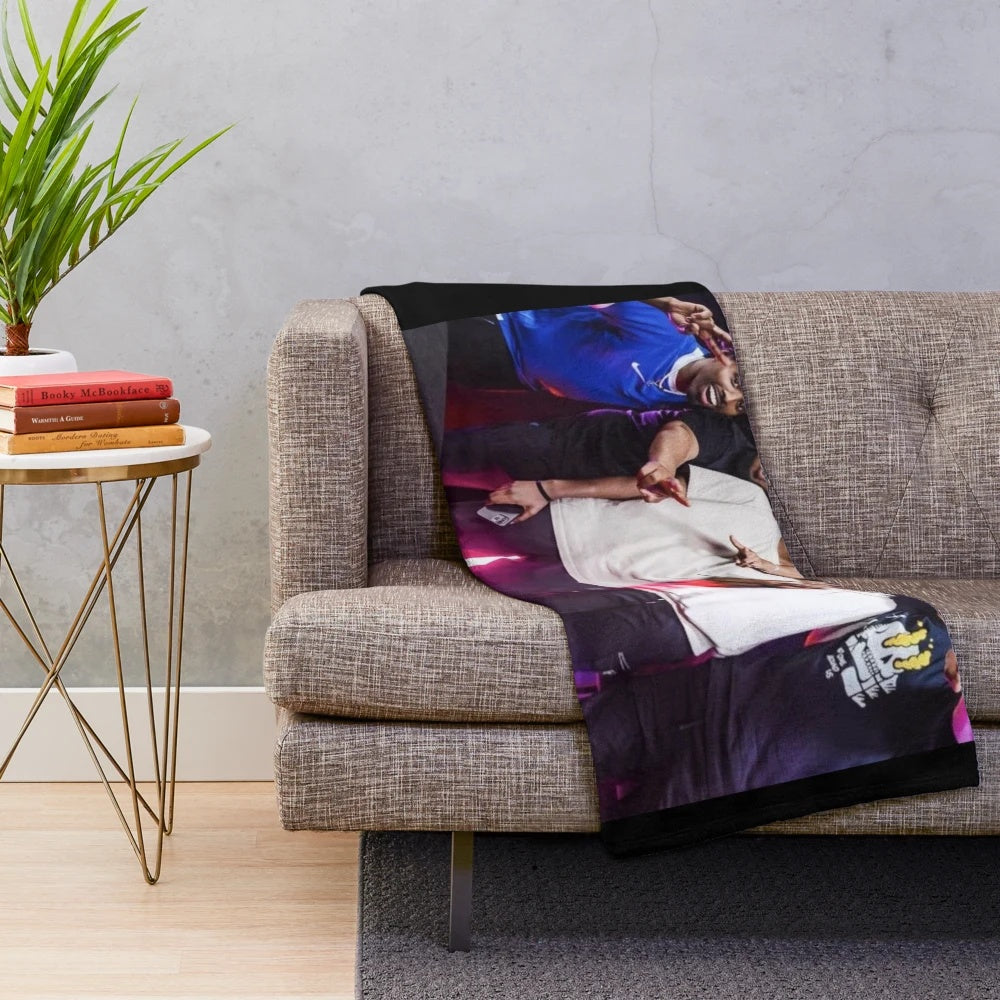 Beta Squad themed plush blanket