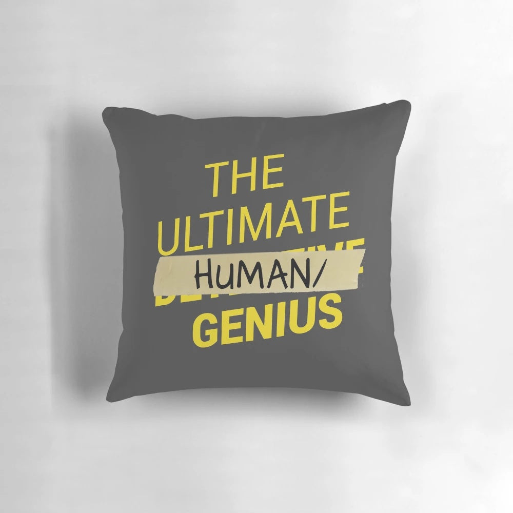 Plush pillow featuring a detective and genius character design inspired by the TV show Brooklyn Nine-Nine