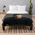 Plush blanket featuring David Boreanaz as Seeley Booth from Bones and Angel