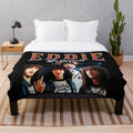 Eddie Munson Plush Blanket from Stranger Things Netflix Series