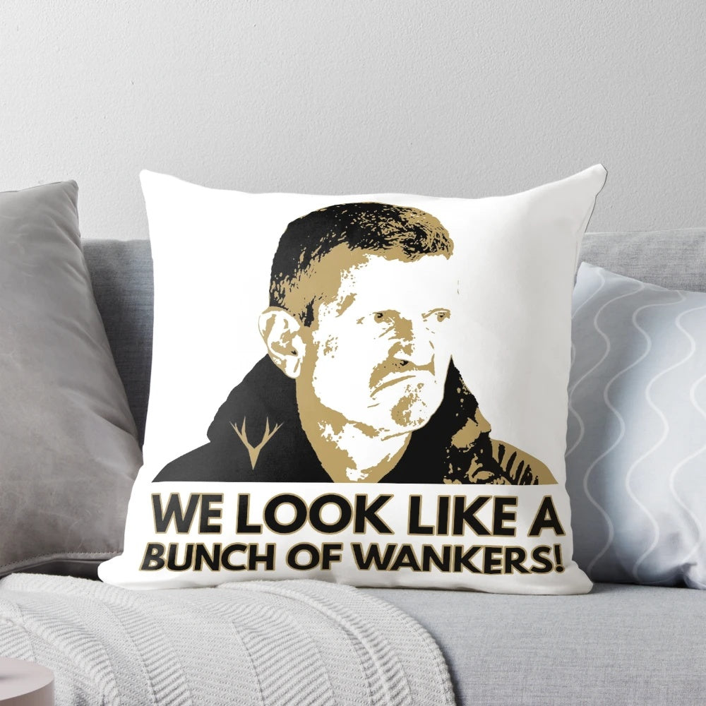 Formula 1 inspired Guenther Steiner pillow