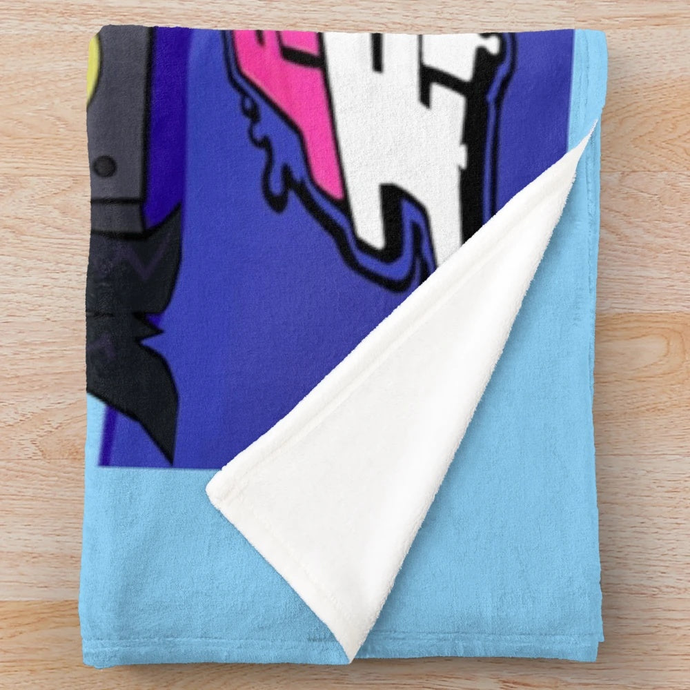 Friday Night Funkin' inspired plush blanket