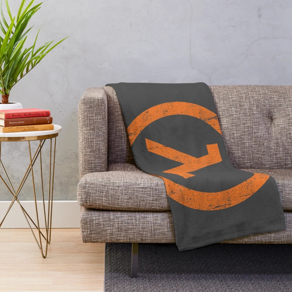 Half Life Lambda Symbol Plush Blanket