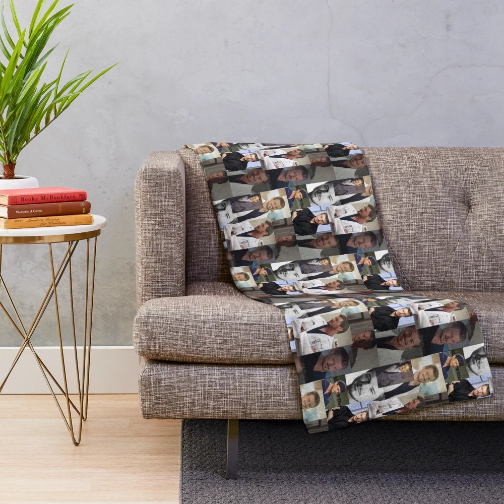 Mark Sloan inspired plush blanket from Grey's Anatomy
