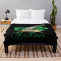The Magnus Archives logo plush blanket
