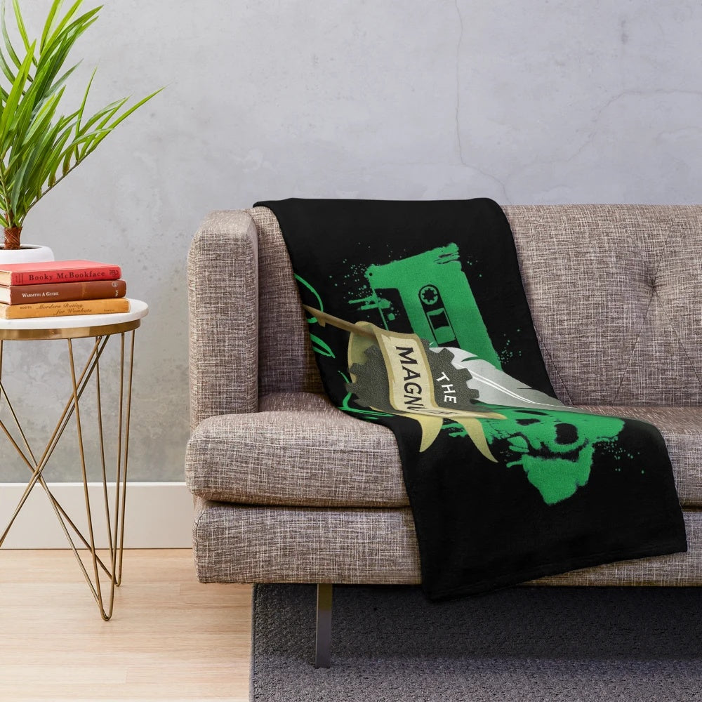 The Magnus Archives logo plush blanket