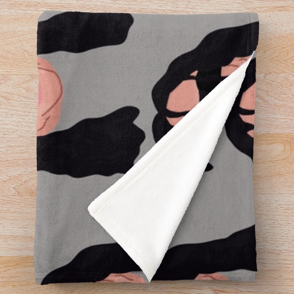 Soft and cozy plush blanket featuring the iconic Tommy Wiseau from the cult film "The Room