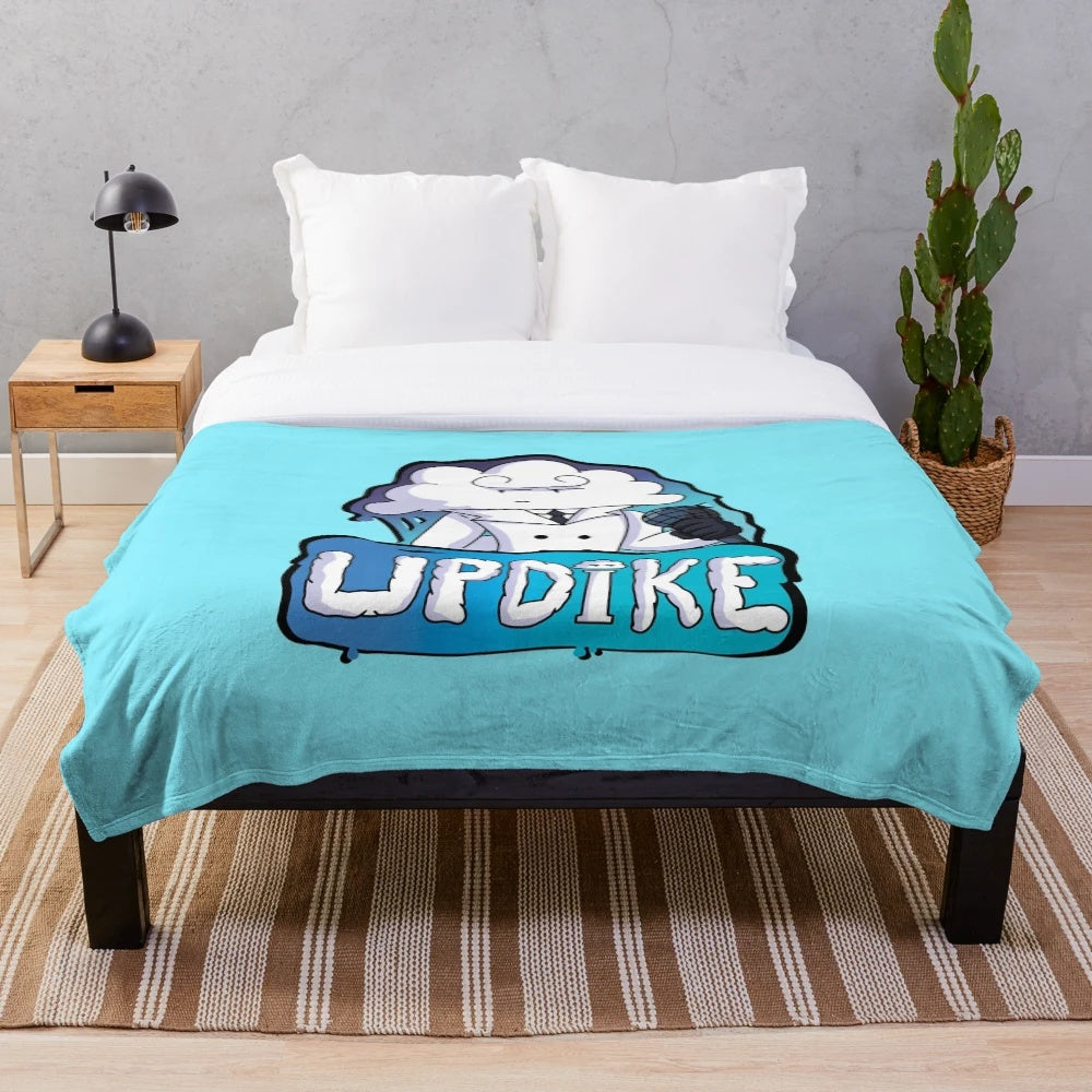 Updike Graffiti-Inspired Plush Blanket for Friday Night Funkin' Fans