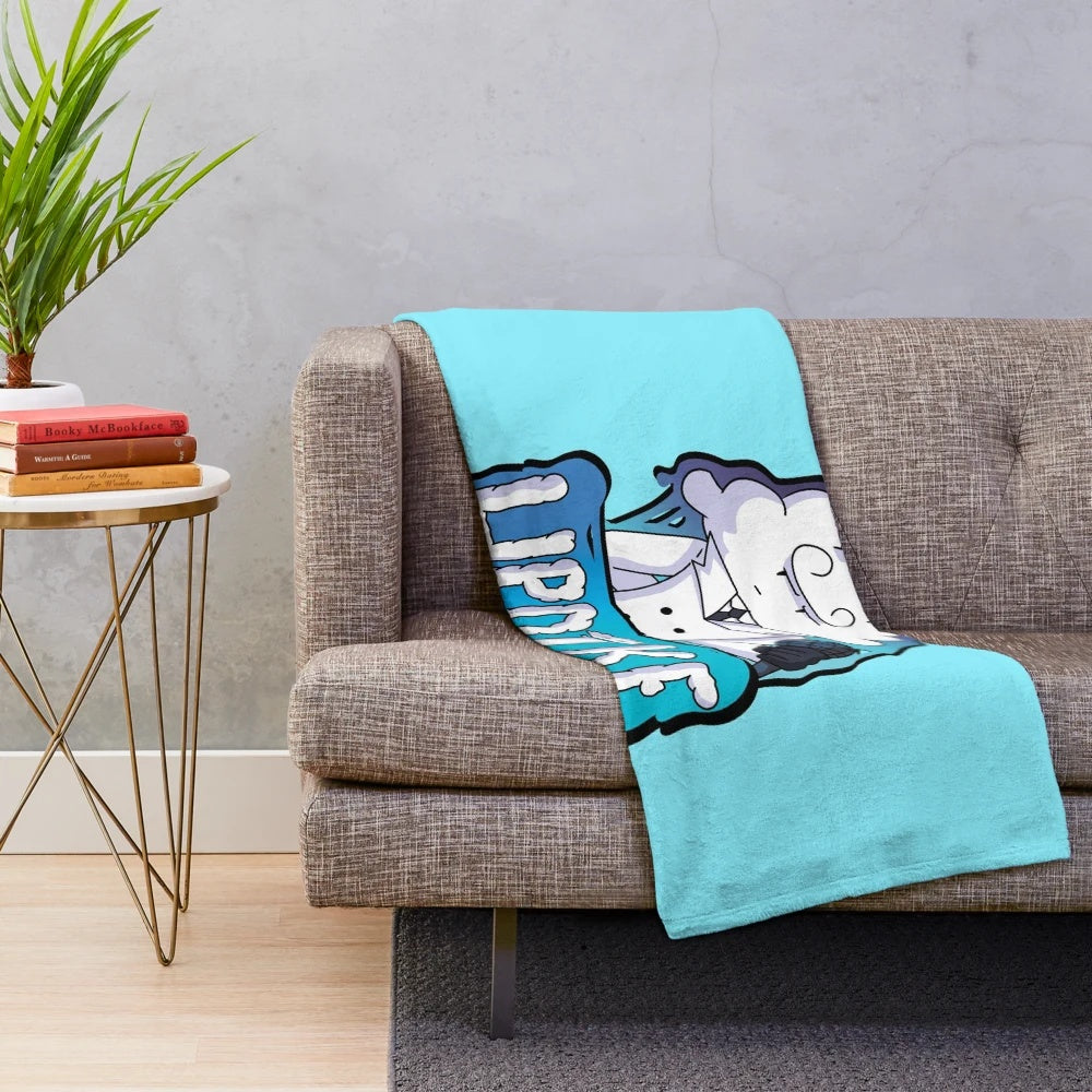 Updike Graffiti-Inspired Plush Blanket for Friday Night Funkin' Fans
