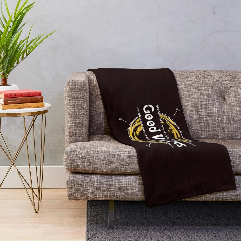 Positivity Plush Blanket featuring Rebelution Music Inspired Design
