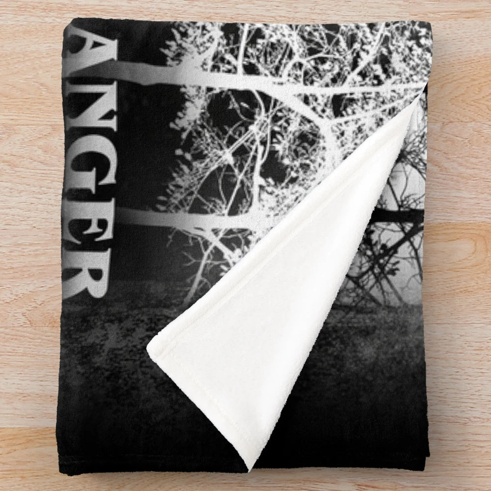 Stranger Things Upside Down Design Plush Blanket