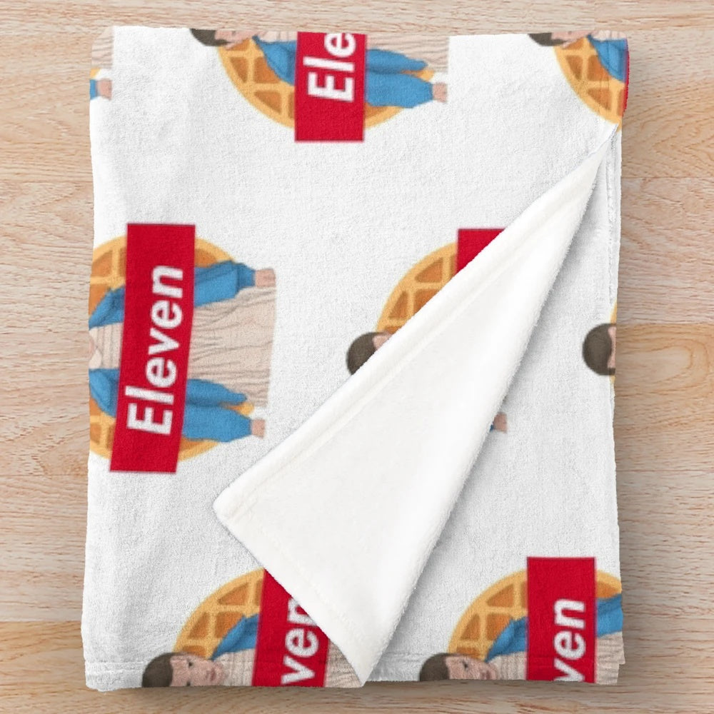 Upside Down Plush Blanket Inspired by Stranger Things