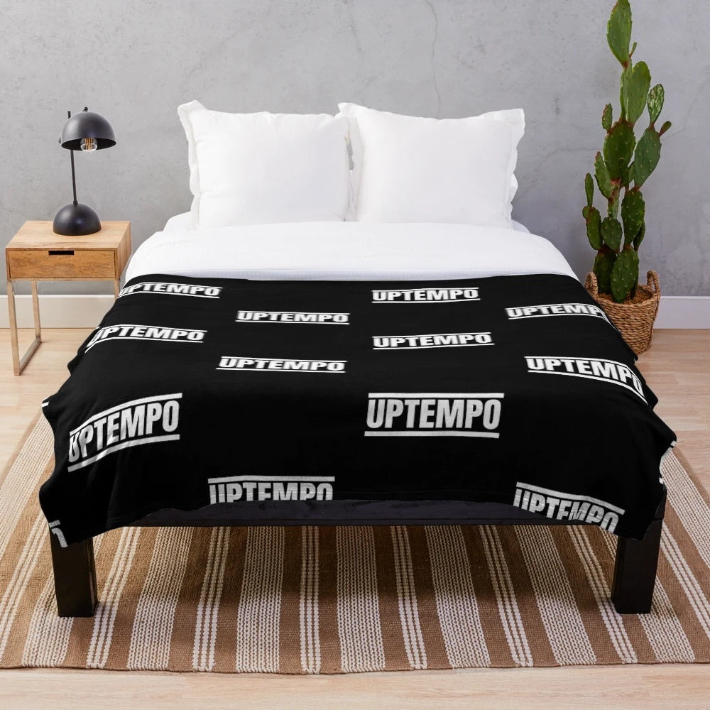 Uptempo Hardcore Music Plush Blanket
