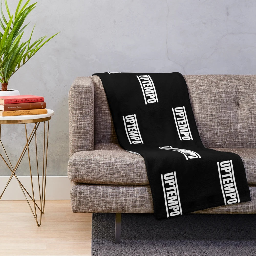 Uptempo Hardcore Music Plush Blanket