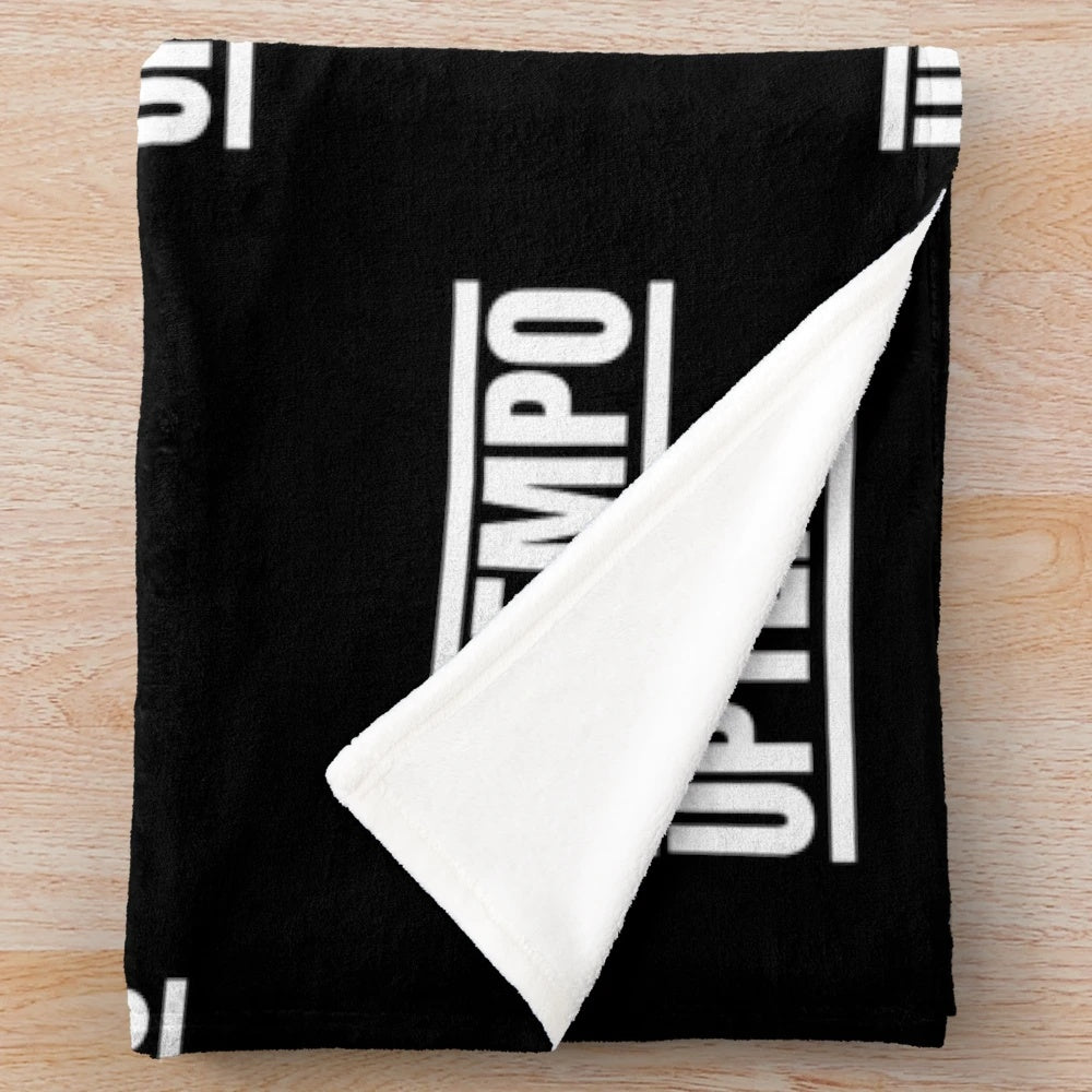 Uptempo Hardcore Music Plush Blanket