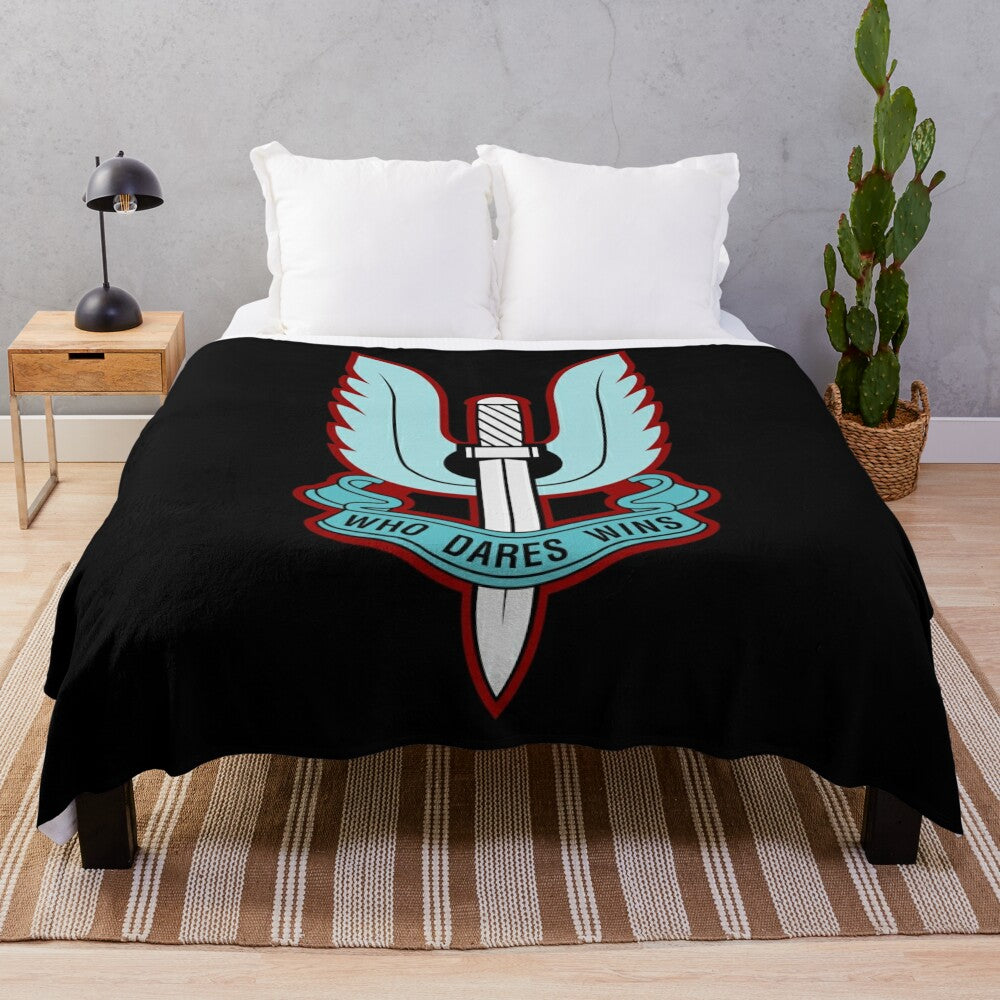 Special Air Service (SAS) Commemorative Plush Blanket