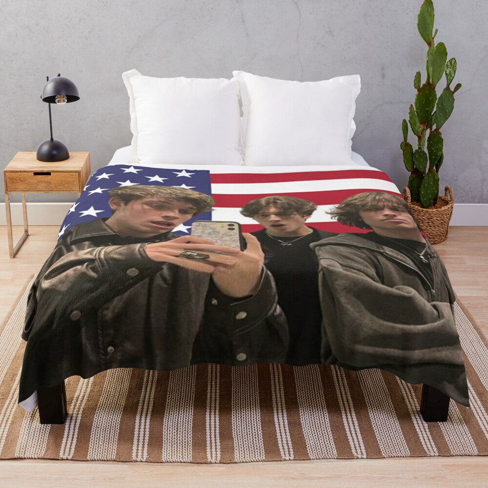 Sturniolo Triplets Plush Blanket