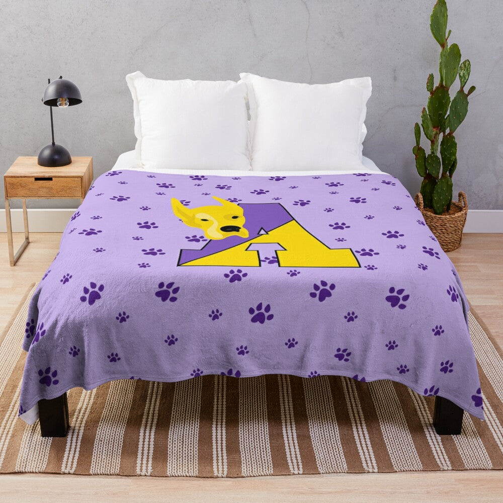 University at Albany Danes Plush Blanket