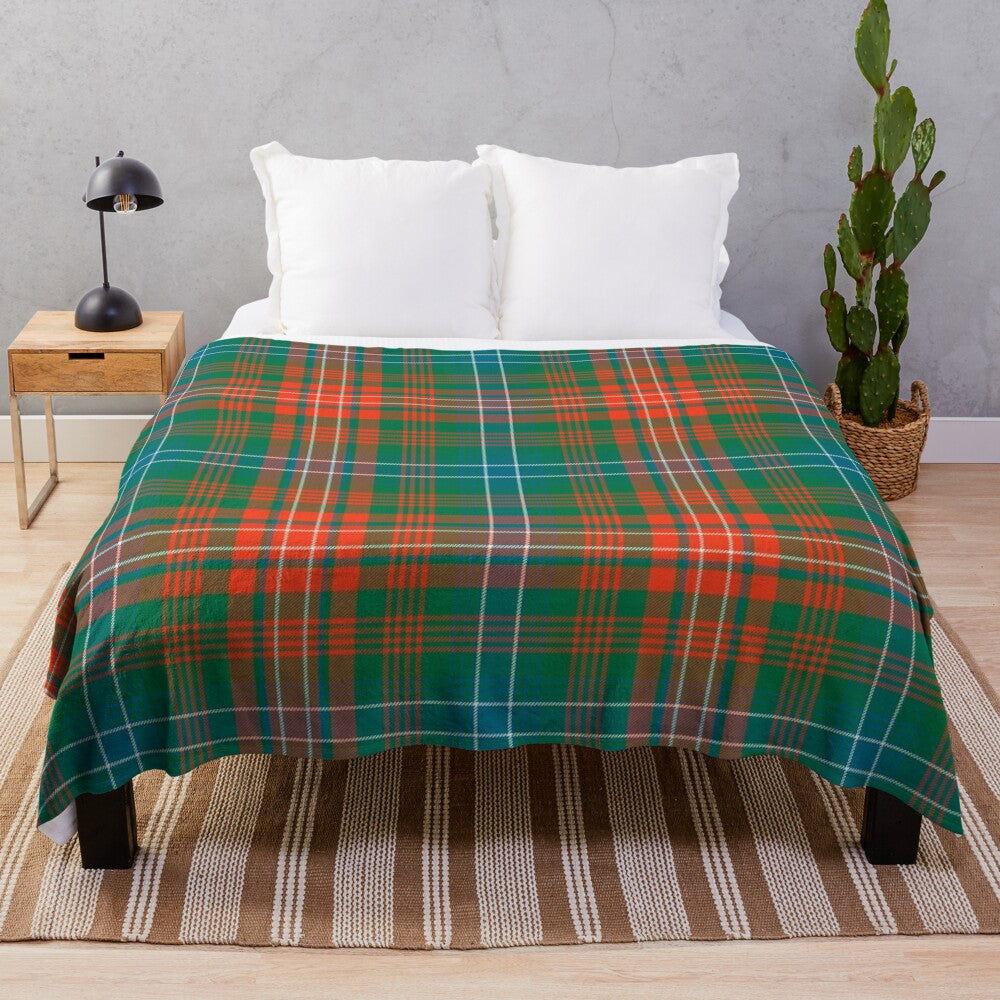 Wilson Ancient Tartan Plush Blanket