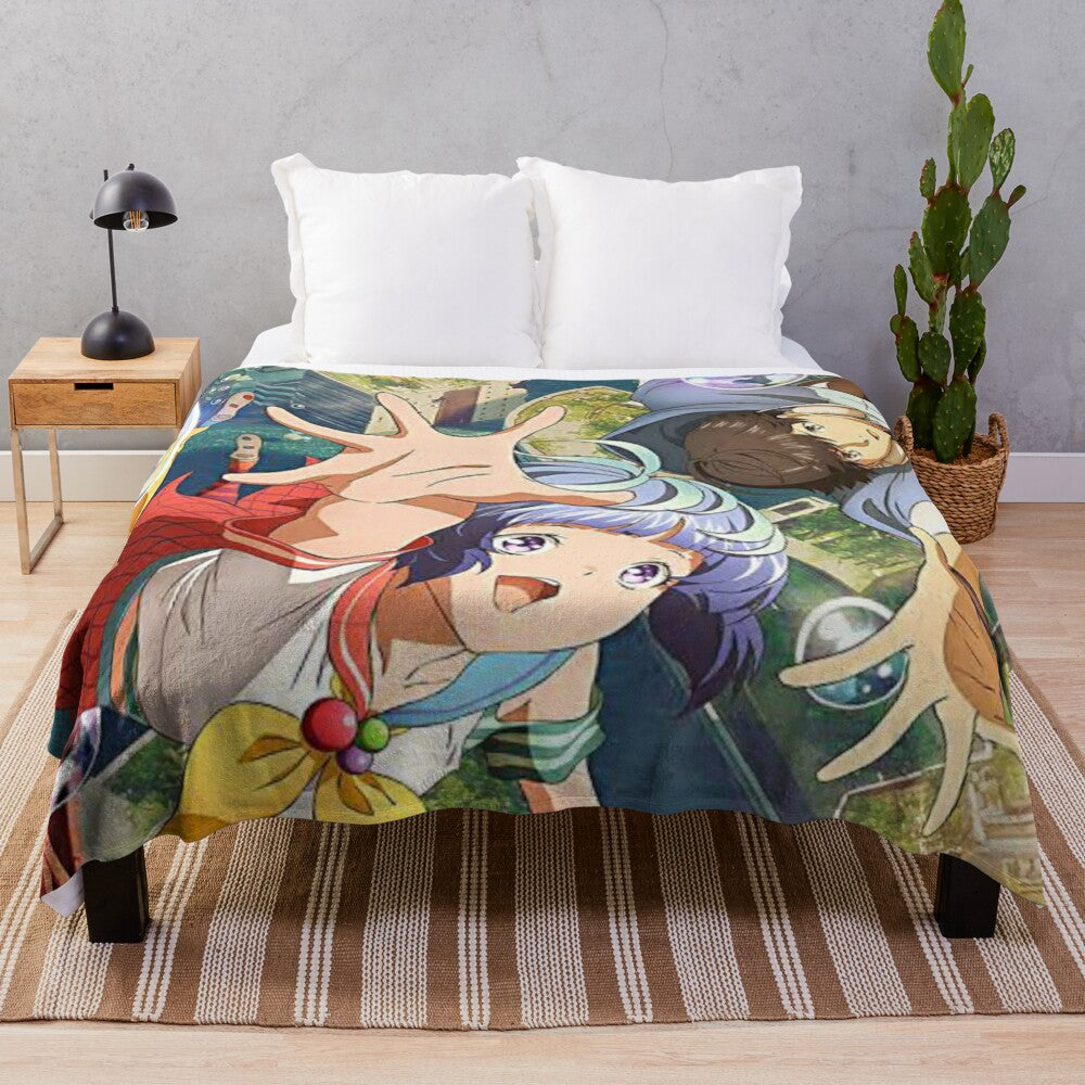 Bubble Anime Plush Blanket