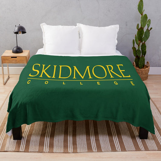 Skidmore College Plush Blanket