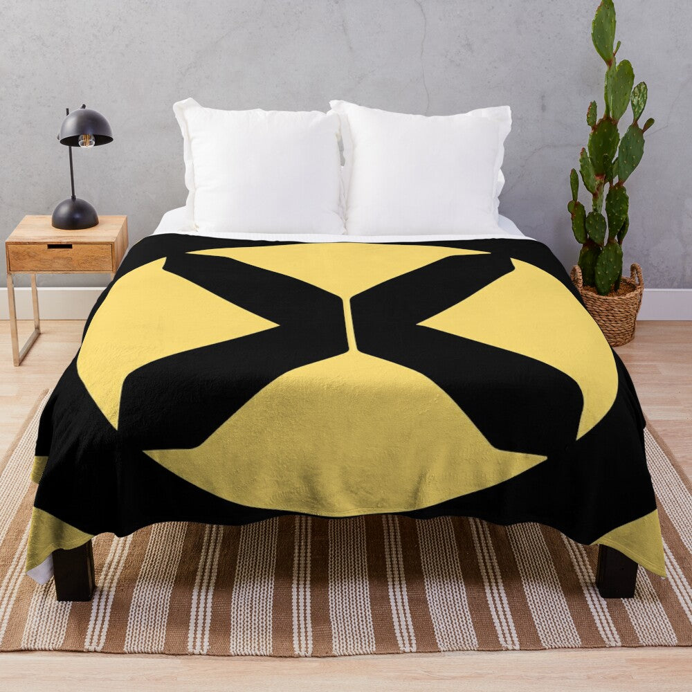 X-Men inspired plush blanket