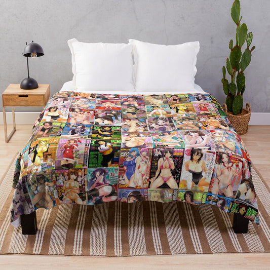 Cozy type 69 anthology collection plush blanket for anime and manga fans