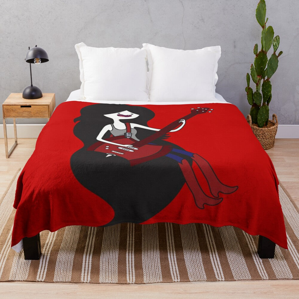 Marceline the Vampire Queen plush blanket