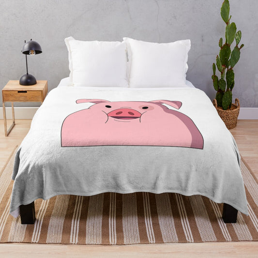 Waddles the Pig Plush Blanket from Gravity Falls