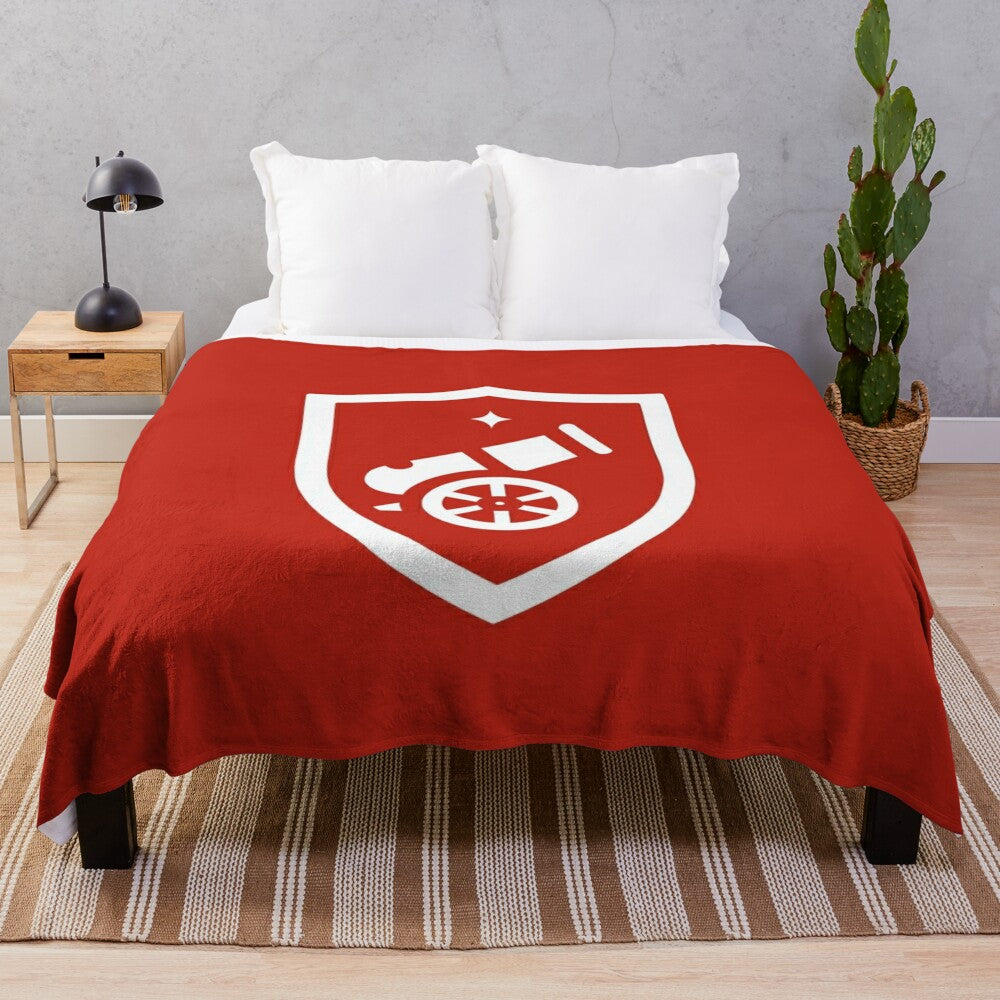 Arsenal Football Club Plush Throw Blanket