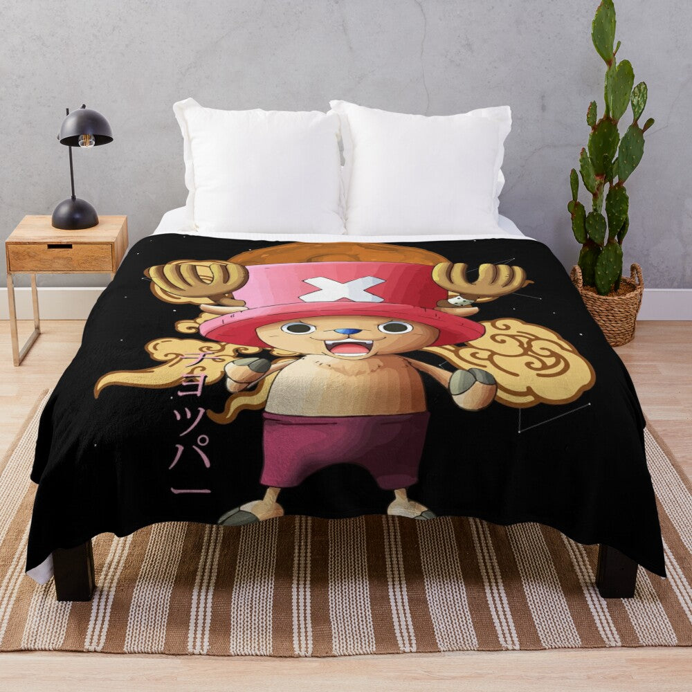 Tony Tony Chopper from One Piece plush blanket