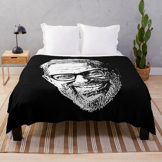 Jeff Goldblum Inspired Plush Blanket