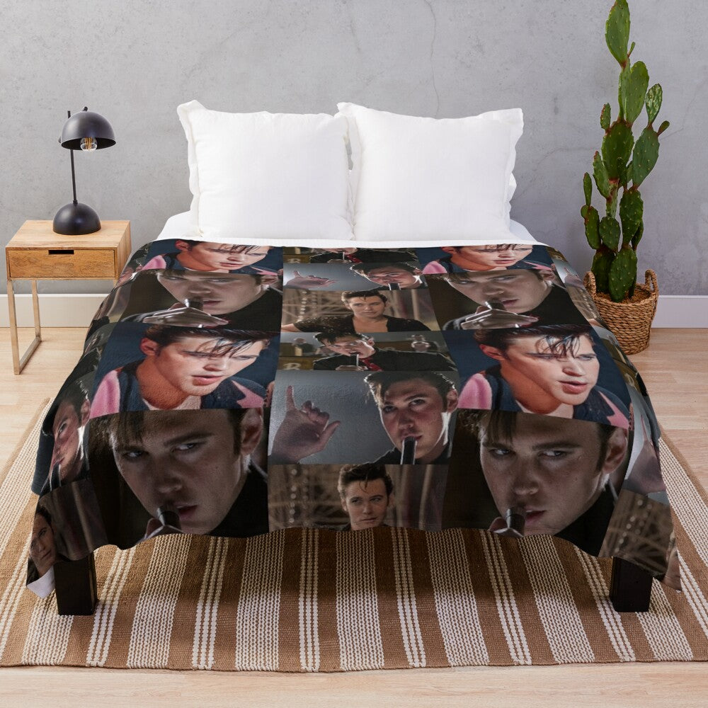 Austin Butler Collage Plush Blanket