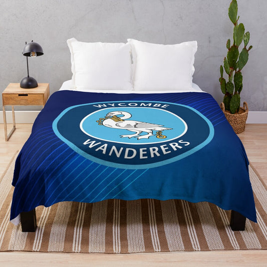 Wycombe Wanderers FC Plush Blanket