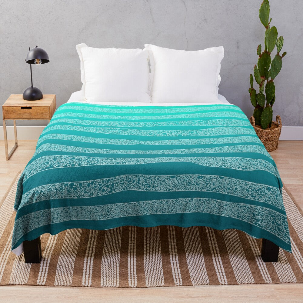 Soft and Plush Wave Patterned Blanket