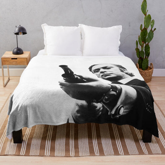 Get Carter Michael Caine inspired plush blanket