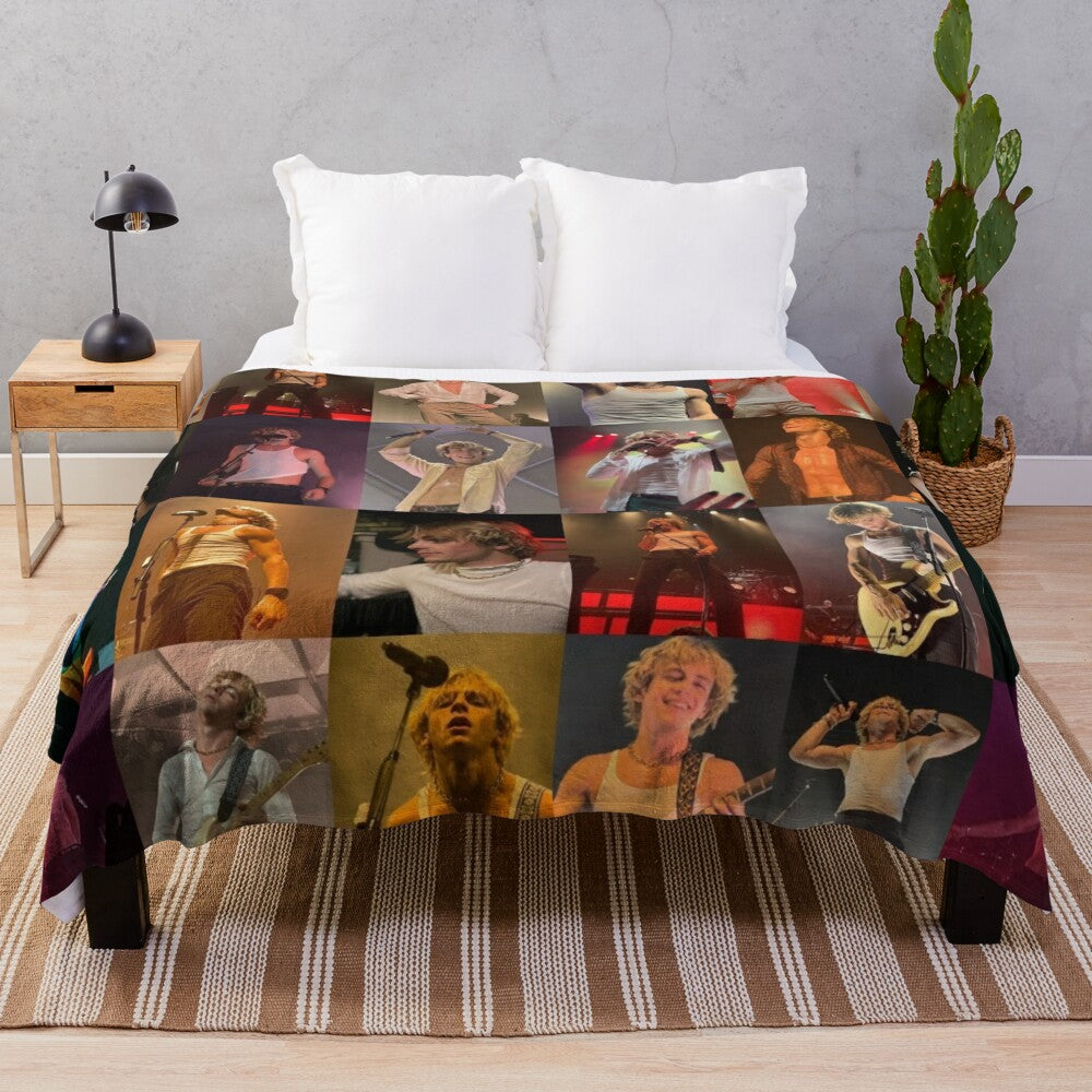 Ross Lynch Inspired Plush Blanket