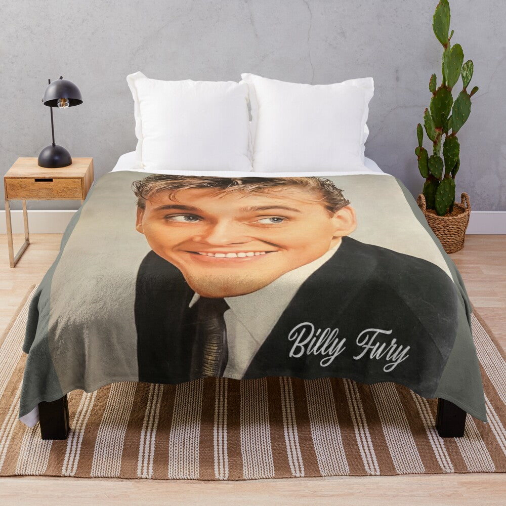 Billy Fury Plush Blanket