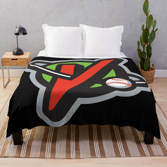 Great Falls Voyagers-inspired plush blanket